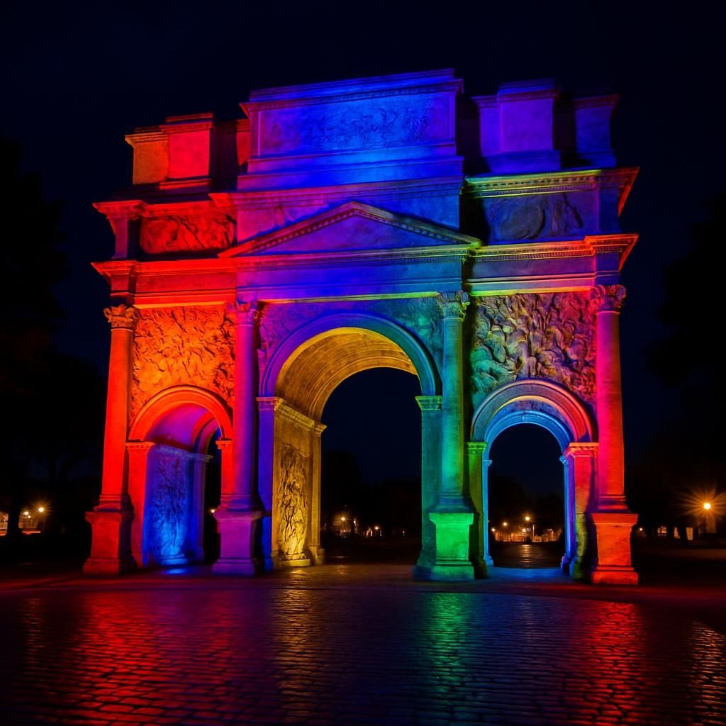 explorez l'histoire fascinante et la signification unique de l'arc de triomphe orange, un monument symbolique riche en culture et en mémoire.